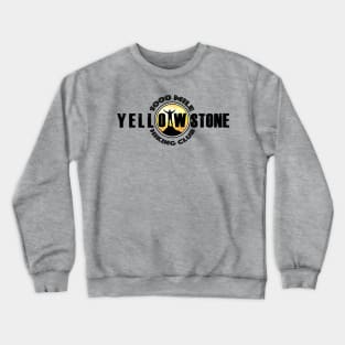 1000 MILE HIKING CLUB Yellowstone National Park - backcountry hiking Crewneck Sweatshirt